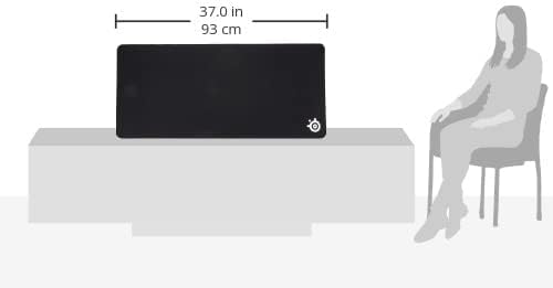 SteelSeries QcK Gaming Mouse Pad - Black