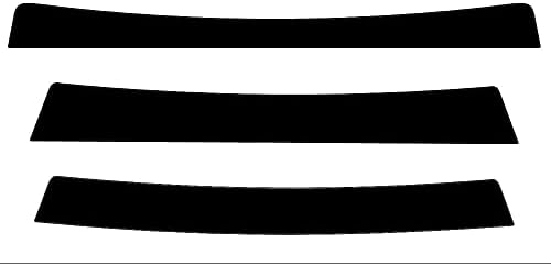 Rvinyl Window Tint Kit Compatible with Dodge Grand Caravan 2008-2020 - 5% - Single Ply No Bubble Film - Do it Yourself Vehicle Windshield Visor Strip