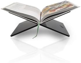 Book Holder - Elegant Acrylic X-Shaped Cookbook Stand for Display