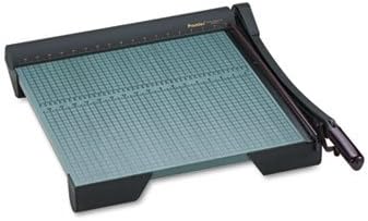 Premier - The Original Green Paper Trimmer, 20 Sheets, Wood Base, 19 1/8" x 21 1/8" - Sold As 1 Each - The original and still a favorite! - Through-hardened, self-sharpening, high-carbon steel blade. - Patented automatic locking blade latch. - Finger