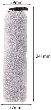 Roller Brush and Filter Replacement Kit, Compatible with Bissell Crosswave HF2 3845N 3831 Floor Scrubber Vacuum Cleaner(Rolling brush)