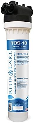 Ice Maker Filter - Inline Water Filter Kit & Cartridge KTOS-10 - Filter for Icemaker and Coffee Maker - Ice Machine Water Filter Purifier - Commercial Filtration and Purification System - by Blue Lake