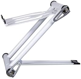 Plus Universal DJ Stand for Laptops, Tablets and Controllers with Nylon Carry Bag, White