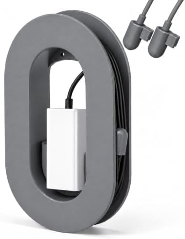 Starlink Mini Cable Organizer, Wall Mount Storage Rack for RV & Home - Gray
