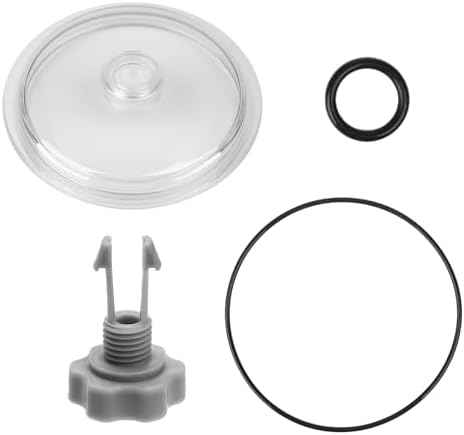 Sand Filter Pump Replacement Parts, SF15110 Pool Leaf Trap Cover Lid, Valve&O-Ring, Fits Intex 12 Inch Sand Filter Pumps, Replacement for Intex SF15110, 11823, SF80110-2, SF80110-1, ECO15110-2 Models
