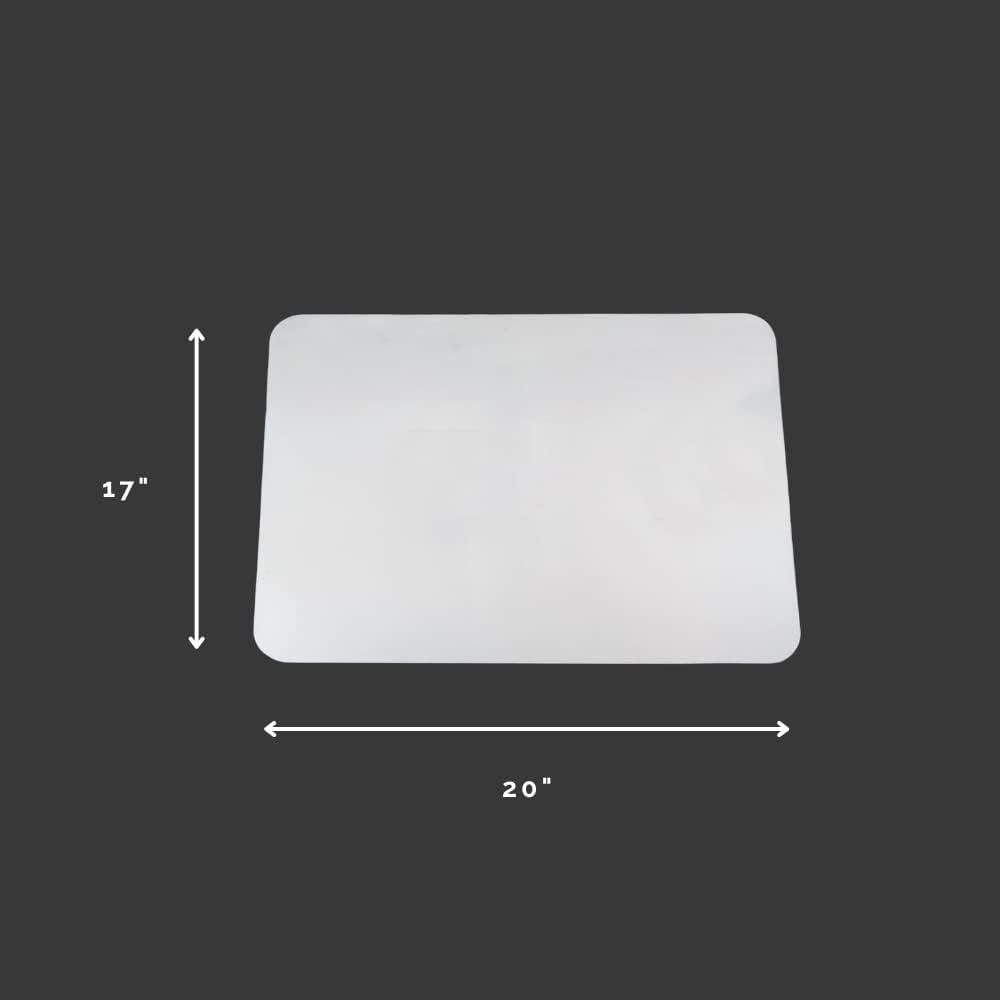Artistic Krystal View Clear Antimicrobial Desk Pad Organizer, Non-Stick Mat Protects from Nicks, Scratches, Scuffs and Spills, 17" x 22"