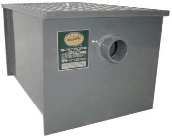Commercial Carbon Steel Grease Trap Interceptor 70lb