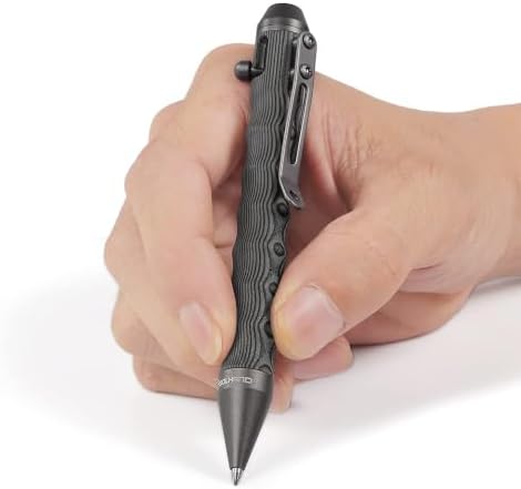Cool Hand 4.5'' G10 EDC Ballpoint Ink Refillable Bolt Action Tactical Pens