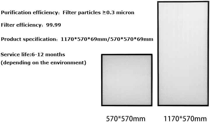 Vertical Laminar Dust Free Room Bench Singe Use 47.24x23.62in Flow Hood Air Flow Clean Workbench Aluminum Workshop for Phone Repair with HEPA-Filter Laboratory Using