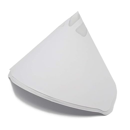 20 PCs Thicken Paper Filter Hole Size 0.150mm Resin Funnel Disposable