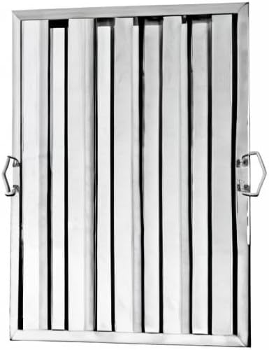 New Star Foodservice 54408 Stainless Steel Hood Filter 20" W x 25" H