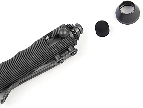 Cool Hand 4.5'' G10 EDC Ballpoint Ink Refillable Bolt Action Tactical Pens
