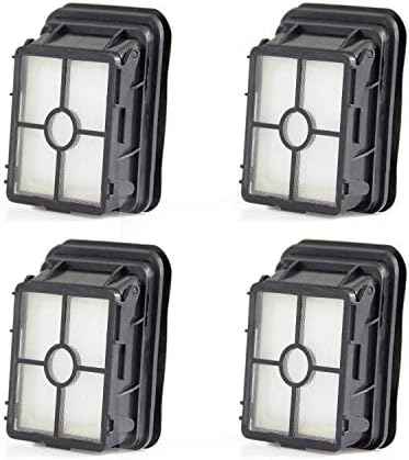 4 Pack 1866 Replacement Filters Compatible with Bissell Crosswave 1785 3888A 2551 & Crosswave Pet Pro 2306 & 2554 2596 CrossWave Cordless Max & Crosswave HydroSteam 35151 3518 Wet Dry Vacuum Cleaner