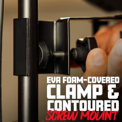 Gator Frameworks Universal Personal Monitor Mixer Mount Stand for Both Studio and Stage Use, Fits P16HQ & More (GFW-PMM-MOUNT)