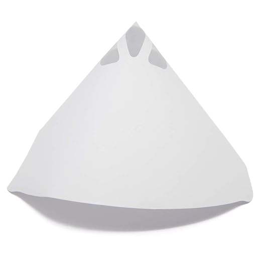20 PCs Thicken Paper Filter Hole Size 0.150mm Resin Funnel Disposable