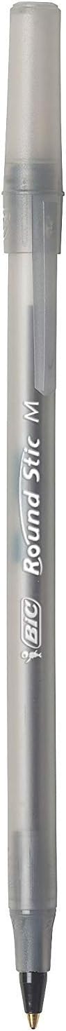 BIC Round Stic Xtra Life Ballpoint Pen, 1mm Medium Point, Pack of 240