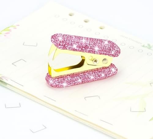 MultiBey Bling Desk Organizer: Stapler, Tape Dispenser, Staple Puller