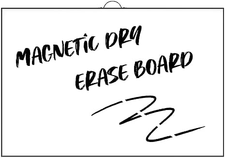 Large Dry Erase White Board for Wall, Magnetic Whiteboard, Aluminum Frame