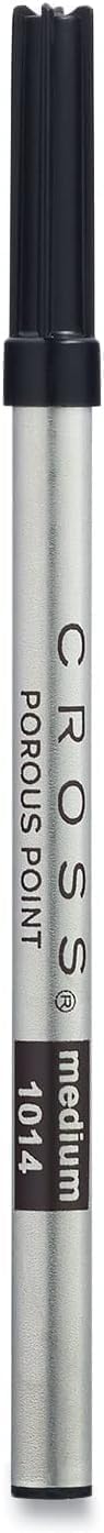 Cross Selectip Rollerball Pen Refill (Black, 3/Pack Felt-tip Porous Refill)