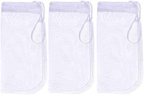 ALEGI Aquarium Extra Fine Media Filter Bag 7.5"*3.6" 3 Pack
