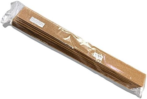 Jelinek Cork Thick Bulletin Board Strips (8 Pack) 36 x 3.5 x 0.5 Inches