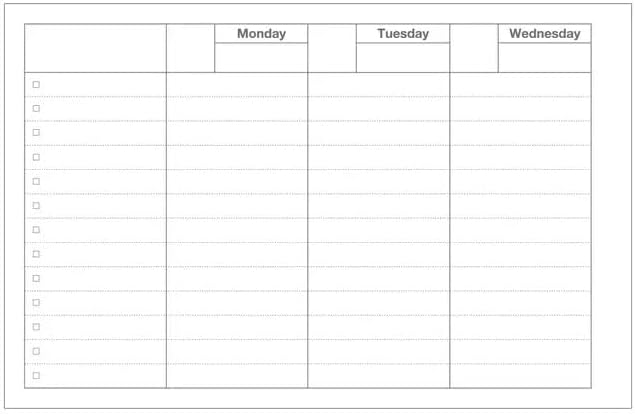 MARK'STYLE Undated Weekly Planner A6, 2-Pack – 58-Week Horizontal Pocket Size Scheduler with Monthly Overview & To-Do List for Desk, Office, or Study Use (Turquoise)