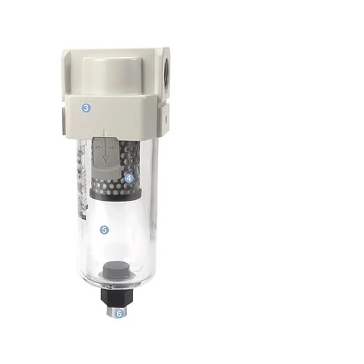 Vacuum Water Droplet Separator Vacuum Pipeline Filter Negative Pressure Filter