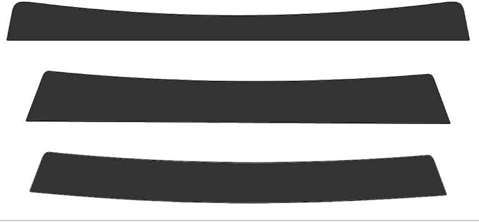 Rvinyl Window Tint Kit Compatible with Dodge Caravan 2001-2007 - Windshield Strip Visor - 20%