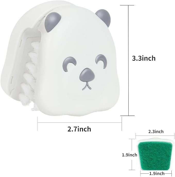 CQT BladeBrush Knife and Cutlery Cleaner Brush Bristle Scrub Kitchen Washing