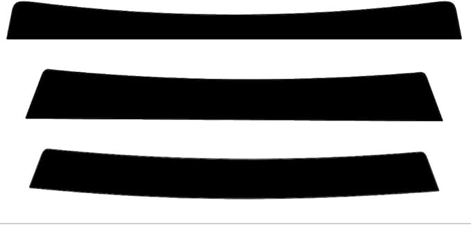Rvinyl Window Tint Kit Compatible with Dodge Grand Caravan 2008-2020 - 5% - Single Ply No Bubble Film - Do it Yourself Vehicle Windshield Visor Strip