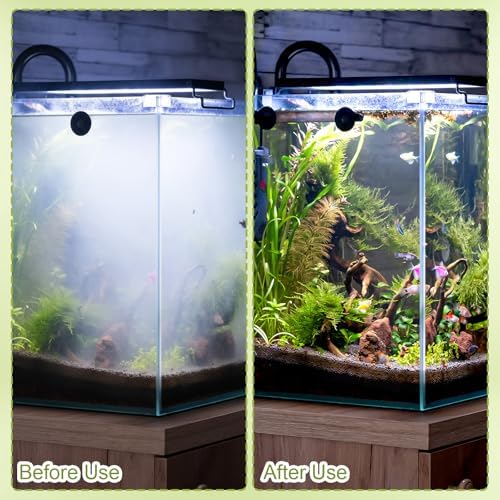 6PCS Filter Cartridges Compatible with Top Fin, EF-S, BF5, BETTAFLO, PF10 3.7x2.1 Inch Replacement Filter for Aquarium Fish Tank Water Filtration