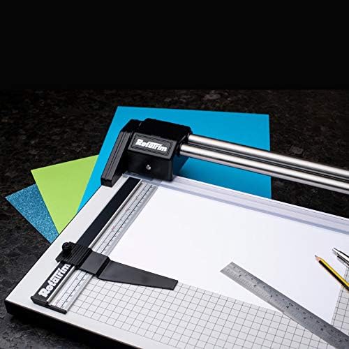 Rotatrim Pro 42 Inch Cut Professional Paper Cutter/Trimmer Precision Rotary Trimmer with Self-Sharpening Precision Steel Blades & Twin Stainless Steel Guide Rails (RCPRO42i)