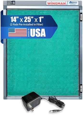 14x25x1 Polarized Media Electronic Air Filter