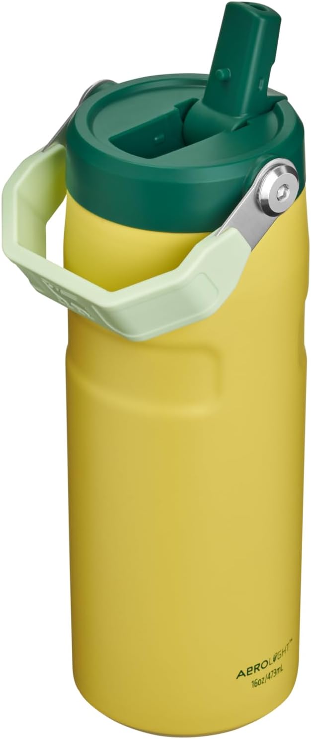 STANLEY IceFlow Flip Straw 2.0 Water Bottle 16 oz | Built-In Straw