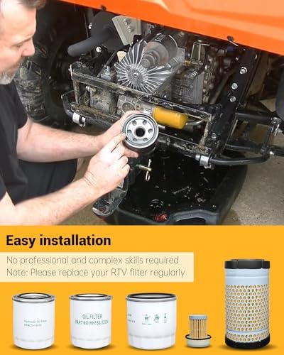 7700-05389 Maintenance Filter Kit Compatible with Kubota RTV
