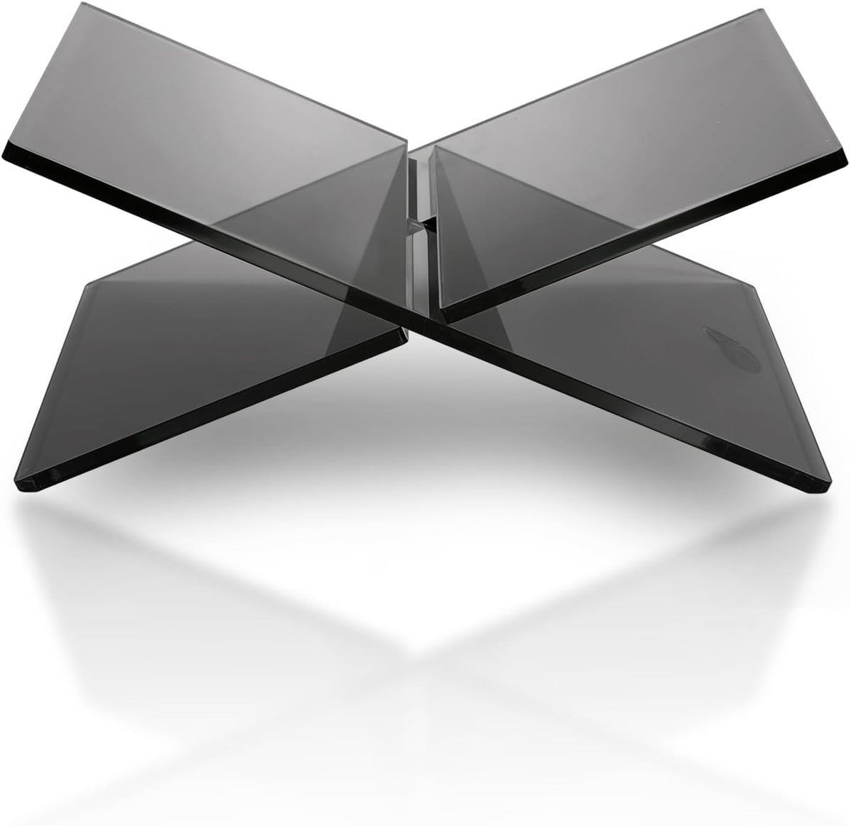Book Holder - Elegant Acrylic X-Shaped Cookbook Stand for Display