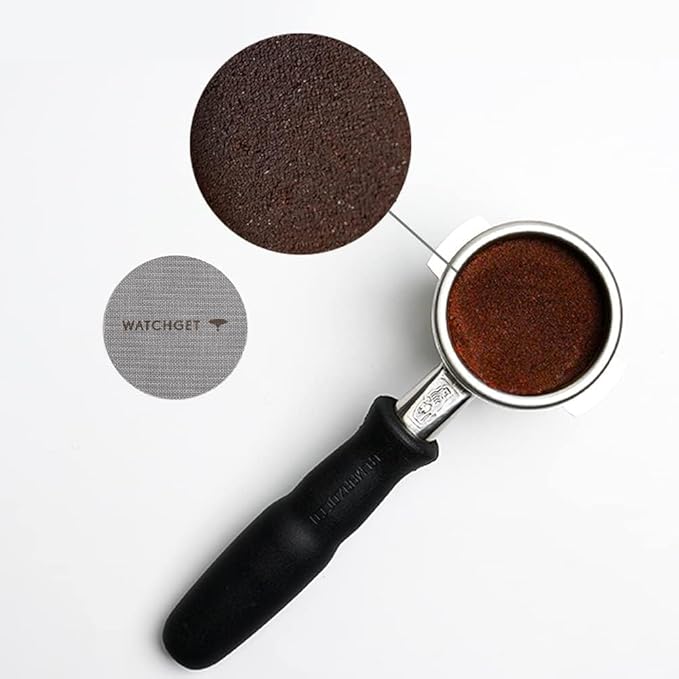 watchget 58.35mm Espresso Puck Screen, Lower Shower Screen 1mm Thickness 150μm