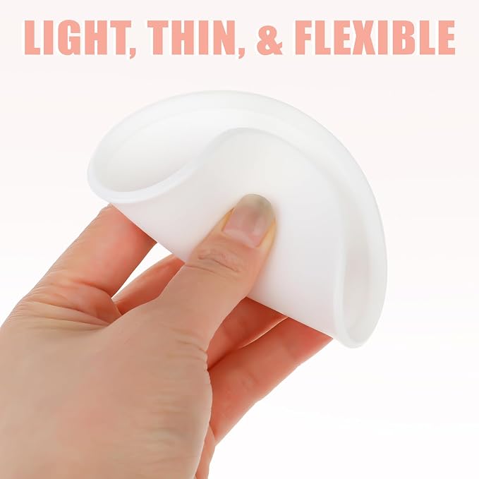 4 Packs Non Slip Silicone Drink Coasters