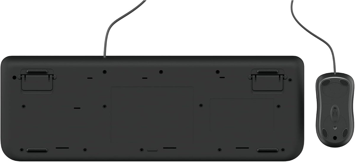 Incase Wired Desktop 600 Keyboard & Mouse Combo – Designed by Microsoft – Four Hot Keys, Spill-Resistant Keyboard, Quiet-Touch Keys, Optical Mouse, Left/Right Mouse with 800 DPI Sensor – Black
