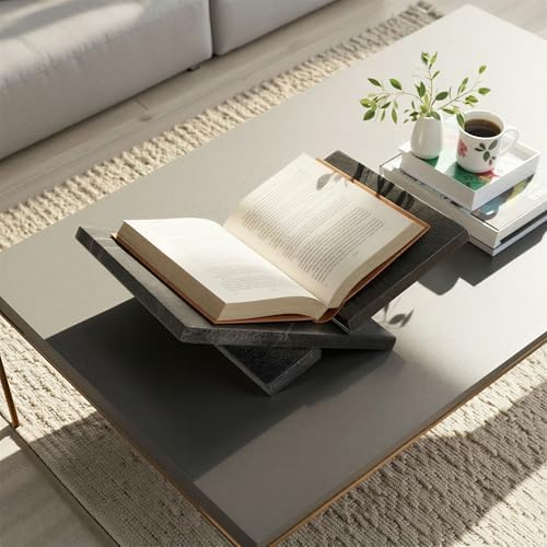 Bloomingville Decorative Marble Book Holder, Ebony