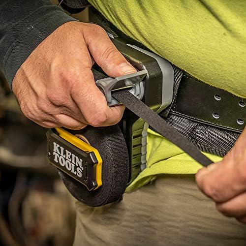 Klein Tools 80144 Cable Management Hook and Loop Tape Dispenser Kit, 3-Pc