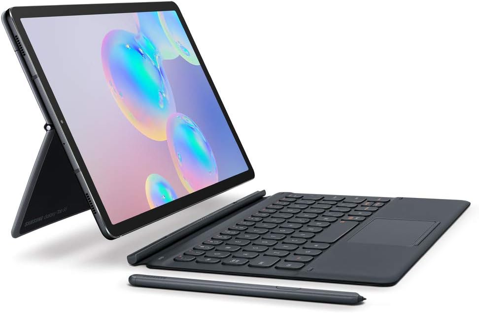 SAMSUNG Tab S6 10.5" (T860) Bookcover Keyboard Gray-EF-DT860UJEGUJ