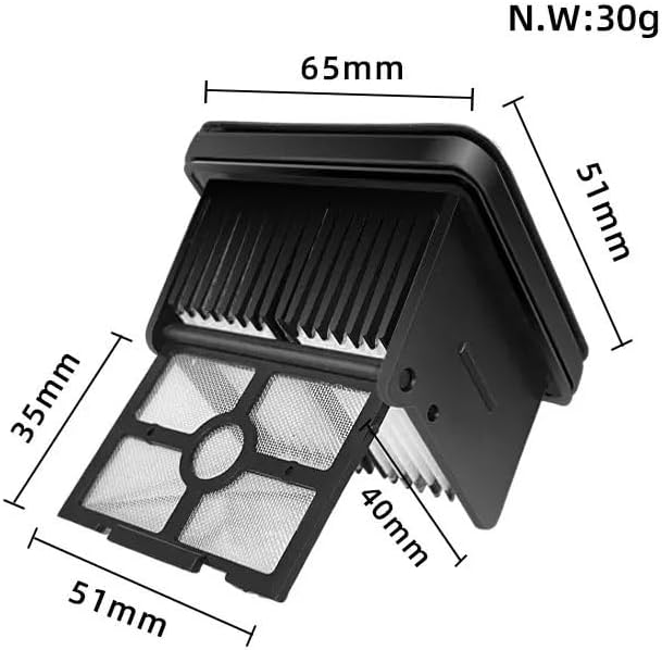 Scrubber Wiper Filter Soft Brush Wet and Dry Vacuum Cleaner Spare