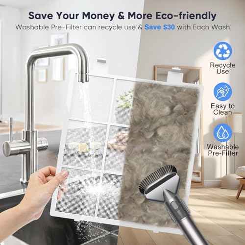 DAYETTE Smart Air Purifier for Home Large Room 3000Ft², App & Alexa Control