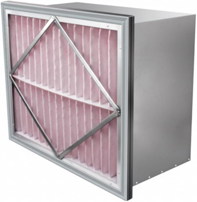 RIGID-PACK 24x20x12 Rigid Box Air Filter – MERV 11/65% ASHRAE HVAC Filter –