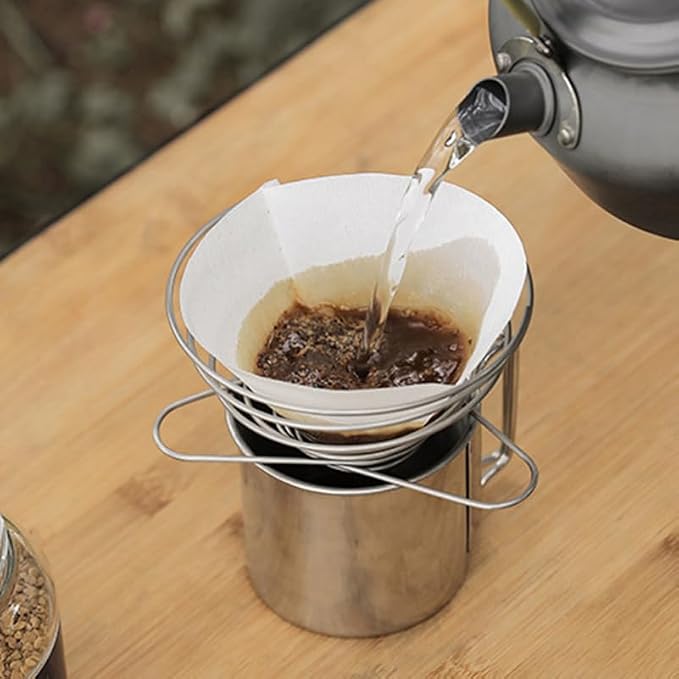 VILLCASE Coffee Filter Holder Funnel Dripper