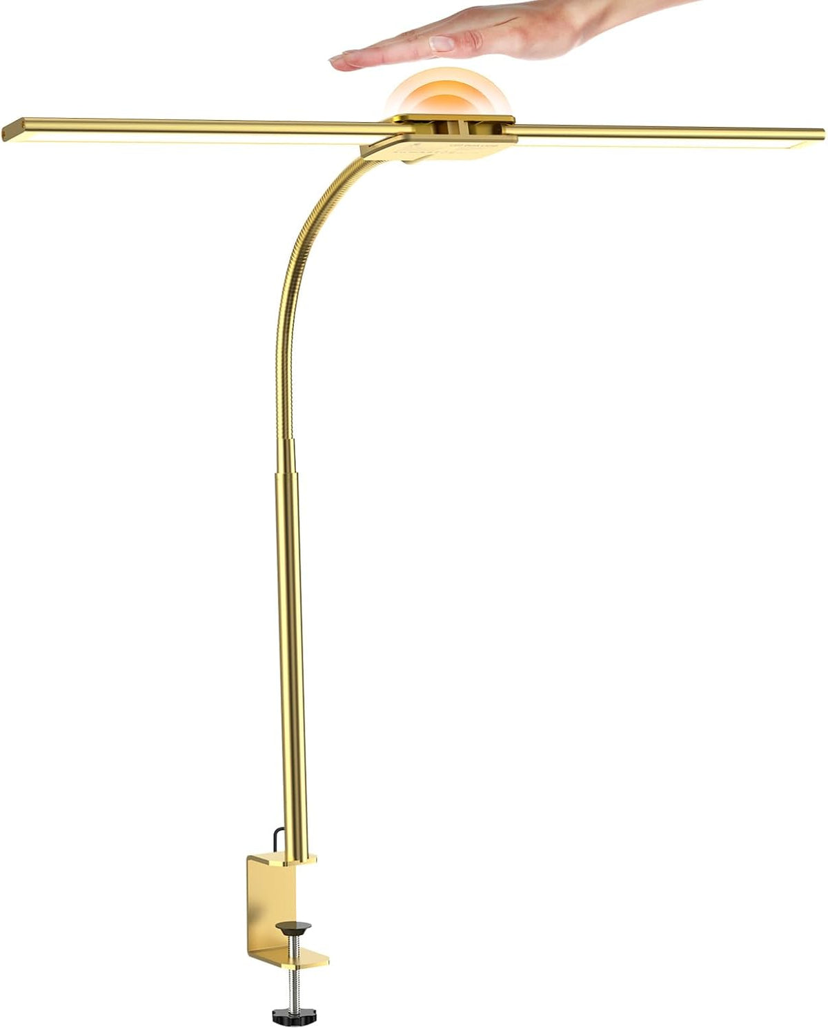Syrinx LED Desk Lamp for Office Home, Dual Head Eye-Care Architect Lamp