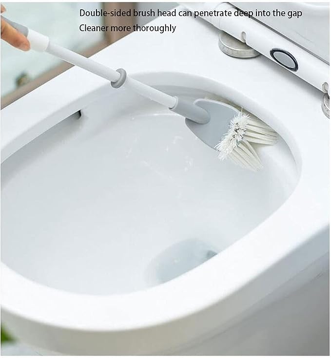 Plastic Toilet Brush，Toilet Bowl Scrubber, Toilet Brush Toilet Brushes and