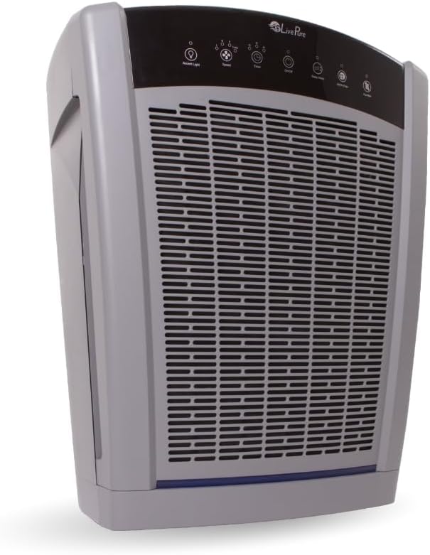 LivePure Bali Series Multi-Room Whole House Large Console Air Purifier