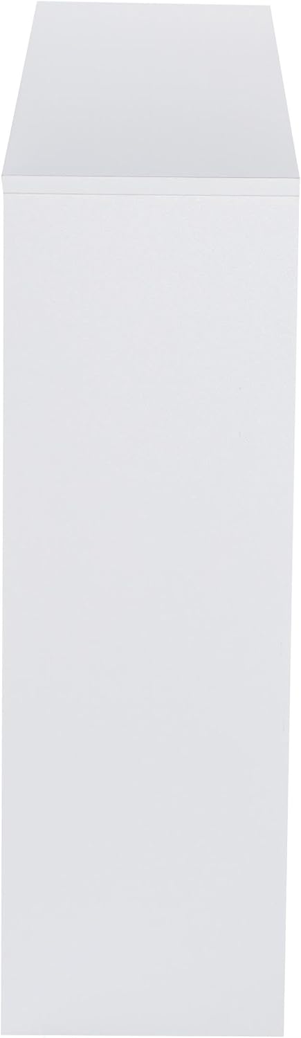 Flash Furniture Desktop Bookshelf with Multiple Cubbies, White